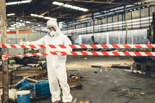 Professional Biohazard technician working in Mondamin, IA
